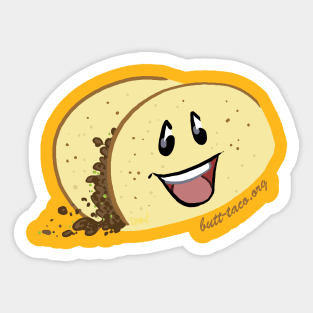 Butt-Taco.org Sticker